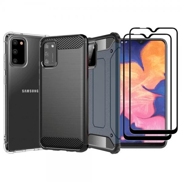 KRASSUS Set protectie 5 in 1 pentru Samsung Galaxy A02S SM-A025 / A03S  SM-037/ M02S