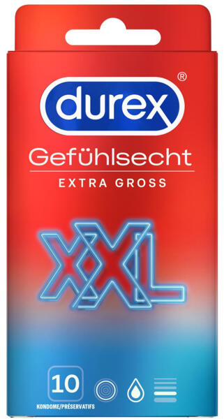 Durex Prezervativ Durex Real Feel Ultra Extra Large, 10 buc (Prezervativ) -  Preturi