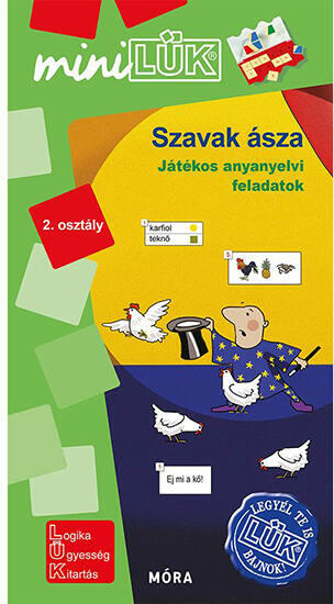 Szavak ásza - Játékos anyanyelvi feladatok 2 osztály