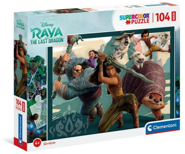 SuperColor - Raya és az utolsó sárkány 104 db-os (23750)