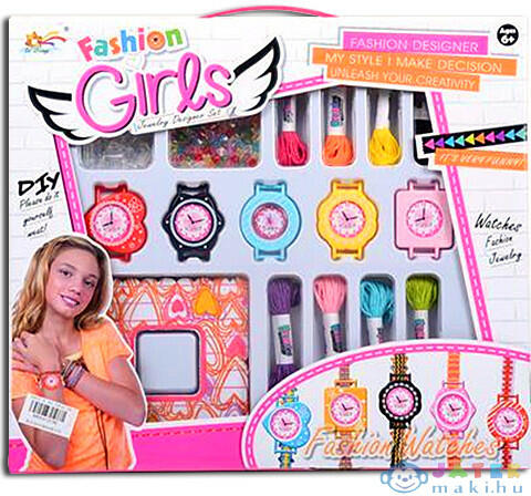 Fashion Girls karóra készítő gyöngyszett (MKK413196)