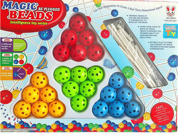 Vásárlás: Magic Beads golyós építőjáték (26143) Egyéb építőjáték árak  összehasonlítása, Magic Beads golyós építőjáték 26143 boltok
