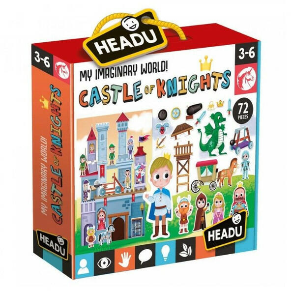 A képzelet világa lovagkastély logikai puzzle (MU24834)