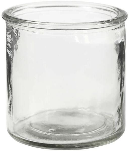Suport lumanare sticla 8cm (Obiect de decorat) - Preturi