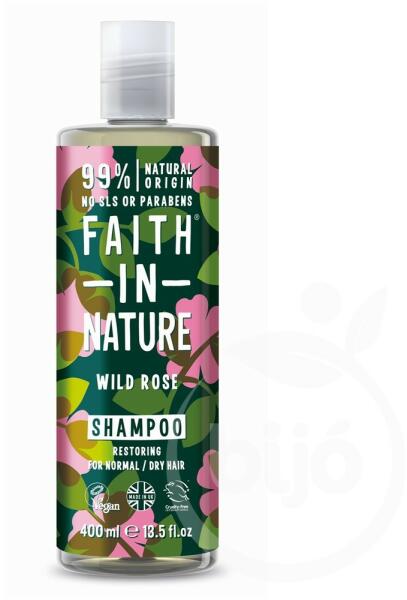 Wild Rose regeneráló sampon 400 ml