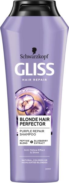 Vásárlás: Schwarzkopf Gliss Kur Blonde Hair Perfector sampon 250 ml Sampon  árak összehasonlítása, GlissKurBlondeHairPerfectorsampon250ml boltok