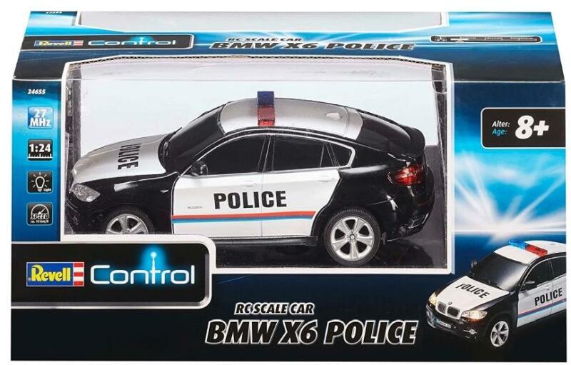 Vásárlás: Revell RC BMW X6 Police távirányítós autó (RE24655) Távirányítós  játék, RC jármű árak összehasonlítása, RC BMW X 6 Police távirányítós autó  RE 24655 boltok