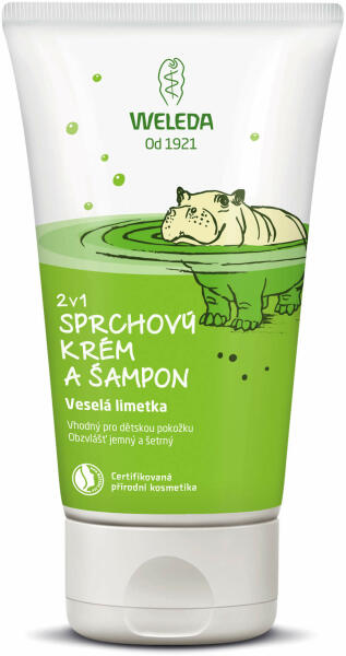 Kids pezsdítő lime 2in1 sampon és tusfürdő 150 ml