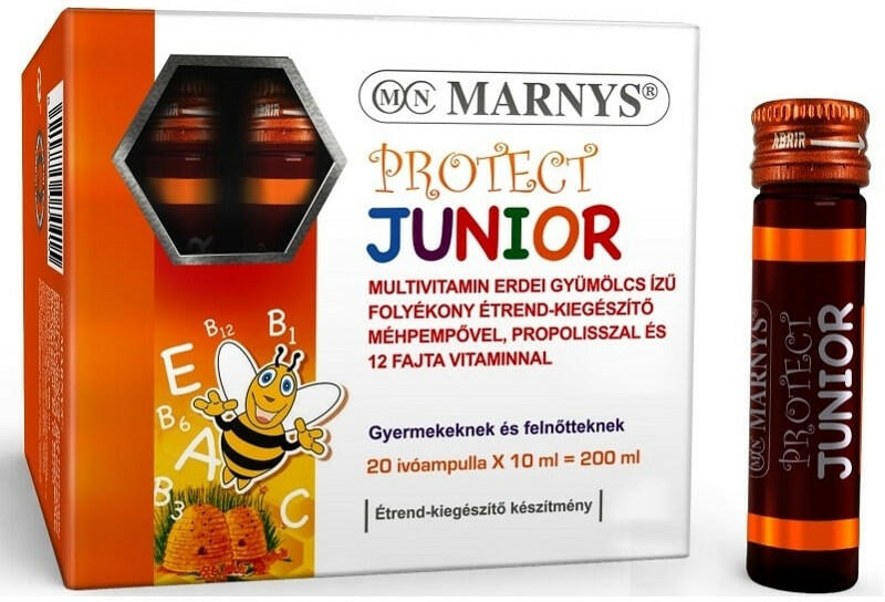 Vásárlás: MARNYS Protect junior ivóampulla gyerekeknek 20x10ml  Táplálékkiegészítő árak összehasonlítása, Protect junior ivóampulla  gyerekeknek 20 x 10 ml boltok
