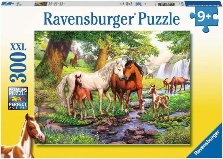 Lovak a folyónál XXL puzzle 300 db-os (12904)