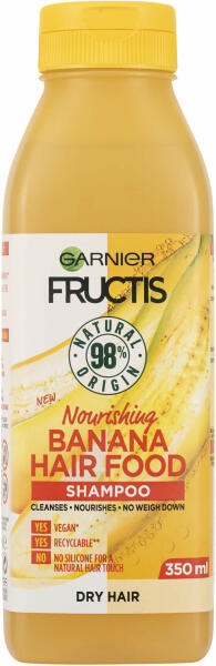 Vásárlás: Garnier Fructis Hair Food Banana tápláló sampon 350 ml Sampon  árak összehasonlítása, FructisHairFoodBananatáplálósampon350ml boltok