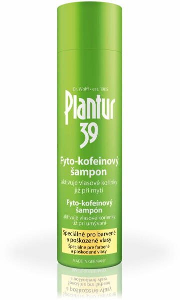 Fyto-koffein sampon festett és sérült hajra 250 ml