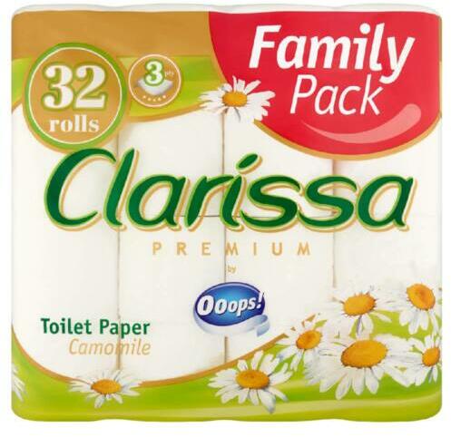 Vásárlás: Ooops! Clarissa Camomile 32db WC-papír árak összehasonlítása,  Clarissa Camomile 32 db boltok