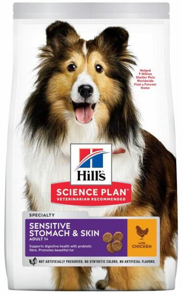 Science Plan Adult Sensitive Stomach & Skin Medium Chicken 14 kg
