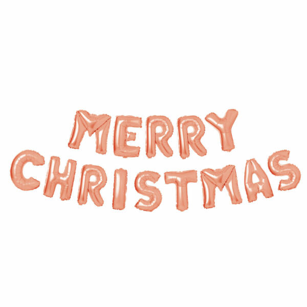 3D Merry Christmas feliratos lufi (58081)