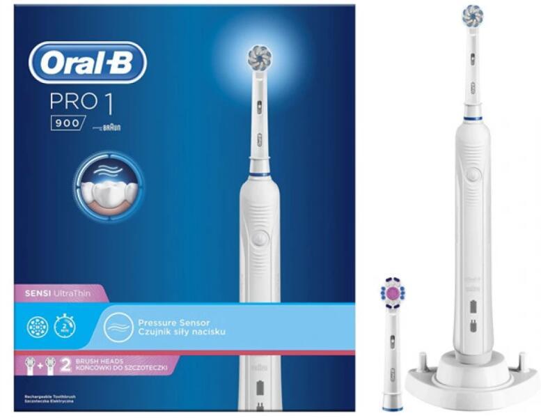 Oral-B PRO 1 900 Sensi Ultra Thin elektromos fogkefe vásárlás, olcsó Oral-B  PRO 1 900 Sensi Ultra Thin elektromos fogkefe árak, akciók