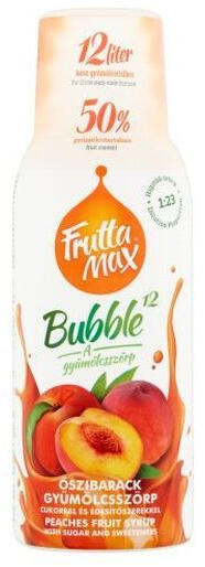 Vásárlás: Fruttamax Bubble12 szörp - őszibarack 500ml Szörp árak  összehasonlítása, Bubble 12 szörp őszibarack 500 ml boltok