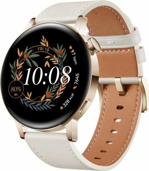 Huawei Watch GT 3 Elegant (55027150/1) (Smartwatch, bratara fitness) -  Preturi