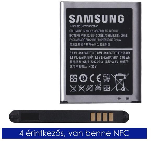 Samsung akku 2100 mAh LI-ION (NFC) Samsung Galaxy S3 (GT-I9300), Samsung  Galaxy S3 LTE (GT-I9305), Samsung Galaxy S3 Neo (GT-I9301i) (EB-L1G6LLUC /  EB-L1G6LLU) vásárlás, olcsó Samsung Mobiltelefon akkumulátor árak, akciók