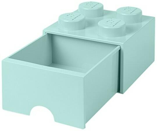 Vásárlás: LEGO® Seasonal Fiókos tároló doboz 2x2 aquaszínű 40051742  Játéktároló árak összehasonlítása, Seasonal Fiókos tároló doboz 2 x 2  aquaszínű 40051742 boltok