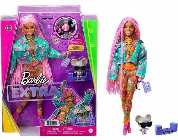 Vásárlás: Mattel Barbie - Fashionistas Extravagáns barna bőrű rózsaszín  hajú baba kisegérrel (GXF09) Barbie baba árak összehasonlítása, Barbie  Fashionistas Extravagáns barna bőrű rózsaszín hajú baba kisegérrel GXF 09  boltok
