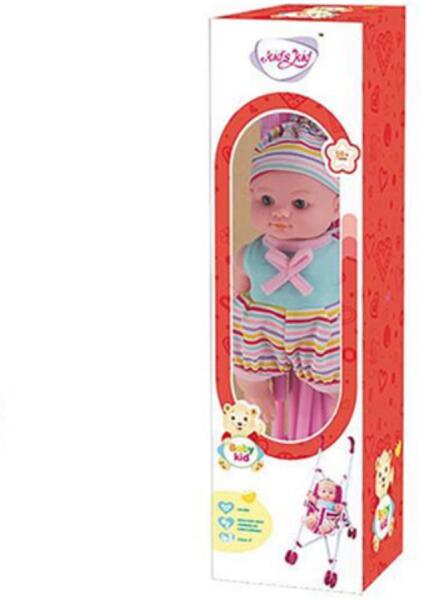 Kids Kid baba babakocsival - 23 cm (MKM624145)