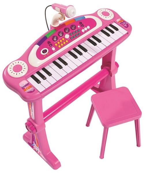 Vásárlás: Simba Toys My Music World Girls szintetizátor állvánnyal és  székkel Játékhangszer árak összehasonlítása,  MyMusicWorldGirlsszintetizátorállvánnyalésszékkel boltok