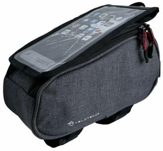 Vásárlás: Velotech Grey 1 részes felsőcső táska levehető telefon tartóval,  1, 3L, szürke Biciklis táska, tok árak összehasonlítása, Grey 1 részes  felsőcső táska levehető telefon tartóval 1 3 L szürke boltok