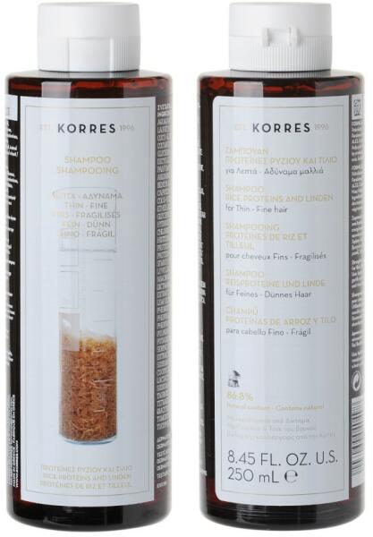 Rice Proteins Linden sampon vékonyszálú hajra 250 ml