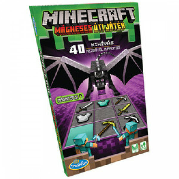 Vásárlás: ThinkFun Minecraft mágneses útijáték Logikai játék árak  összehasonlítása, Minecraftmágnesesútijáték boltok