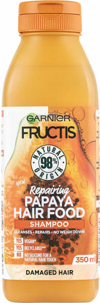 Fructis Hair Food Papaya regeneráló sampon 350 ml