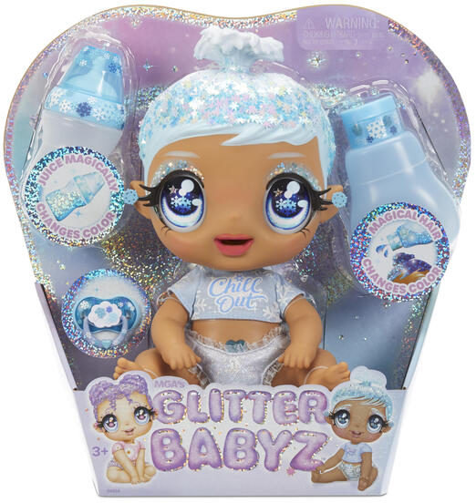 Vásárlás: Glitter Babyz: January Snowflake színváltós baba - kék Játékbaba  árak összehasonlítása, Glitter Babyz January Snowflake színváltós baba kék  boltok