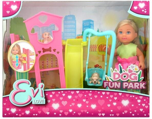Vásárlás: Simba Toys Évi baba kutyával - Fun Park Játékbaba árak  összehasonlítása, Évi baba kutyával Fun Park boltok
