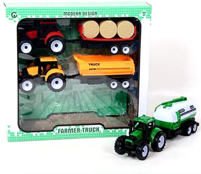 Vásárlás: Magic Toys Farm traktor pótkocsival szett (MKK142557) Játékautó  és jármű árak összehasonlítása, Farm traktor pótkocsival szett MKK 142557  boltok