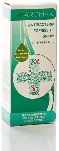 ANTIBACHTERIA Borsosmenta-Eukaliptusz-Rozmaring spray 20 ml