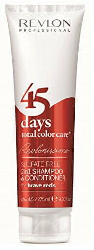 Professional 45 Days sampon és balzsam piros árnyalatokra 275 ml