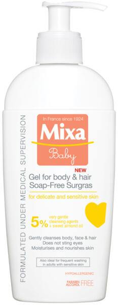 Baby tusfürdő gél és sampon 2in1 gyermekeknek 250 ml
