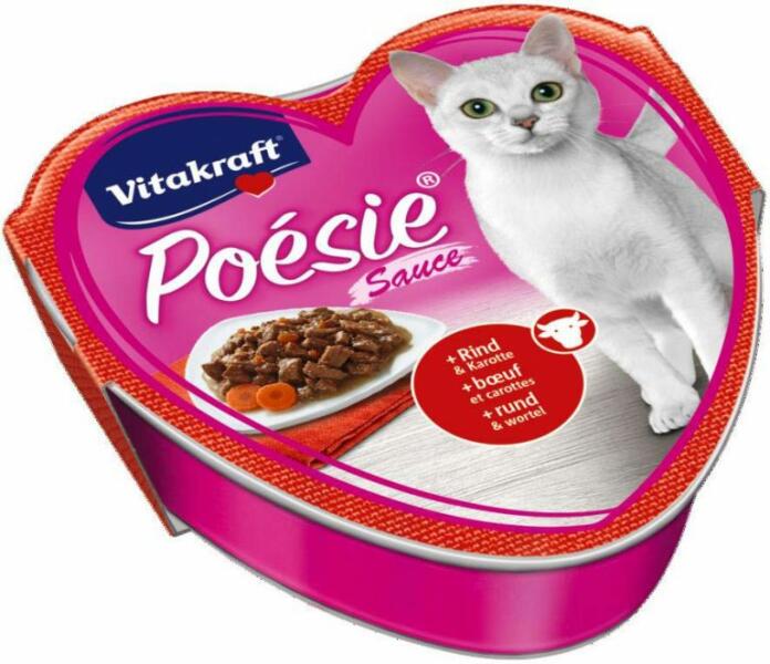 Poésie Sauce tray beef/carrot 85 g