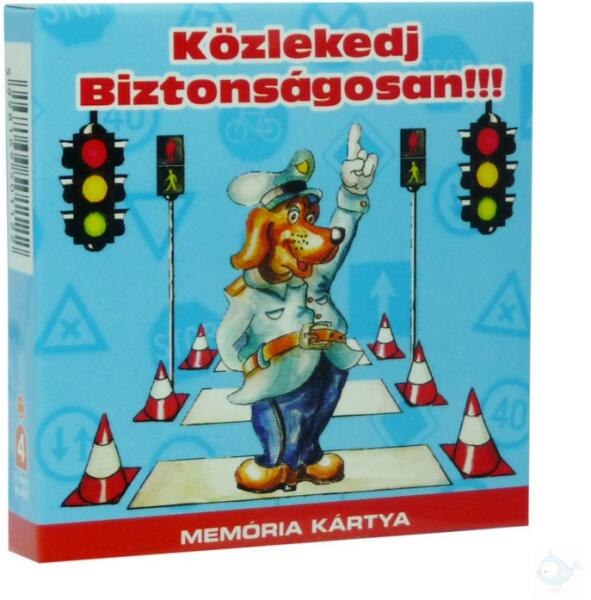 Közlekedj biztonságosan memória kártya