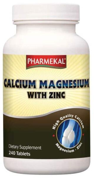 Vásárlás: Pharmekal Kalcium-Magnézium-Cink tabletta 240db  Táplálékkiegészítő árak összehasonlítása, Kalcium Magnézium Cink tabletta  240 db boltok