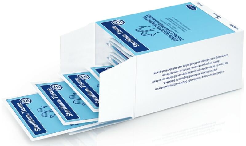Vásárlás: Hartmann Sterillium® Tissue kézfertőtlenítő kendő (15db)  (9810812) Kézfertőtlenítő árak összehasonlítása, Sterillium Tissue  kézfertőtlenítő kendő 15 db 9810812 boltok