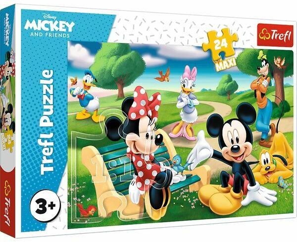 Mickey egér és barátai maxi puzzle 24 db-os (14344)