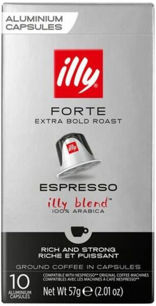 Vásárlás: illy Espresso Forte Nespresso (10) Kávégép kapszula, kávépárna  árak összehasonlítása, Espresso Forte Nespresso 10 boltok