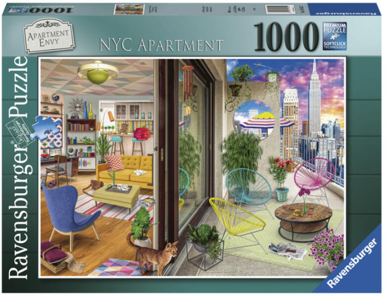 Vásárlás: Ravensburger Apartman - New York 1000 db-os (16545) Puzzle árak  összehasonlítása, Apartman New York 1000 db os 16545 boltok