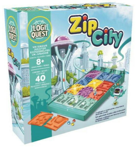 Vásárlás: Asmodee Logiquest - ZipCity (ASM34637) Logikai játék árak  összehasonlítása, Logiquest ZipCity ASM 34637 boltok