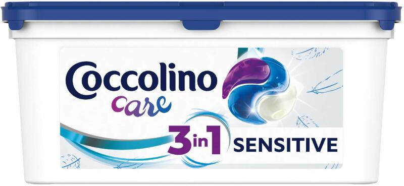 Vásárlás: Coccolino Care Sensitive Mosókapszula 28 mosás (8720181167799)  Mosószer, mosópor árak összehasonlítása, Care Sensitive Mosókapszula 28  mosás 8720181167799 boltok