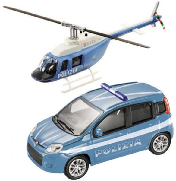 Vásárlás: Mondo Rendőrségi Fiat Panda és helikopter modell 1:43 (57004)  Játékautó és jármű árak összehasonlítása, Rendőrségi Fiat Panda és  helikopter modell 1 43 57004 boltok
