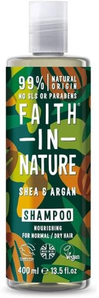 Shea vaj és argán olaj sampon 400 ml