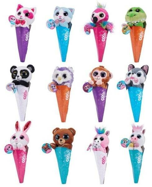 COCO tölcséres plüss többféle