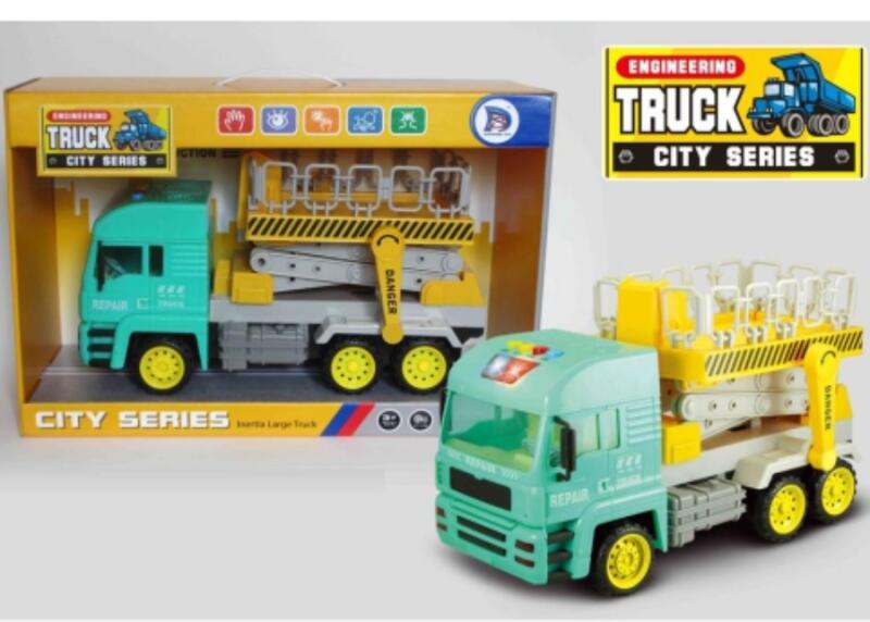 Emelőkosaras teherautó 37cm (MKM510511)